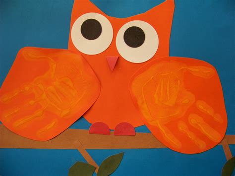 Owl Art For Kindergarten