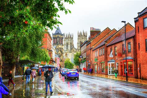 York City Minster In The Rain Photograph By Paul Thompson