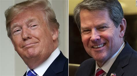 Trumps Angry Words To Georgia Governor Reverberate In State Capitals