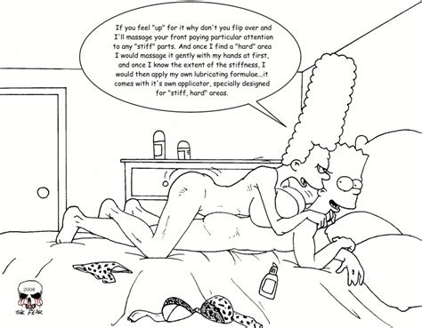 Rule 34 Bart Simpson Breasts Female Human Indoors Lying Male Marge