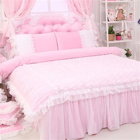 Pink Rose Bedding Set Rose Bedding Pink Bedrooms Pink Comforter