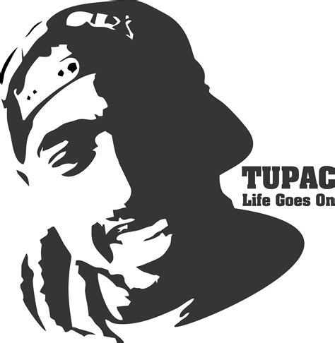 Free Vector Tupac Shakur T Shirt Design Vector Silhouette Art Biggie