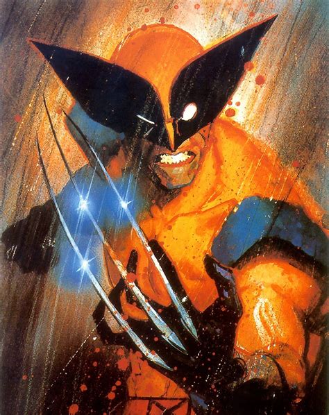 Bill Sienkiewicz Marvel Wolverine Hq Marvel Marvel Comics Art Marvel
