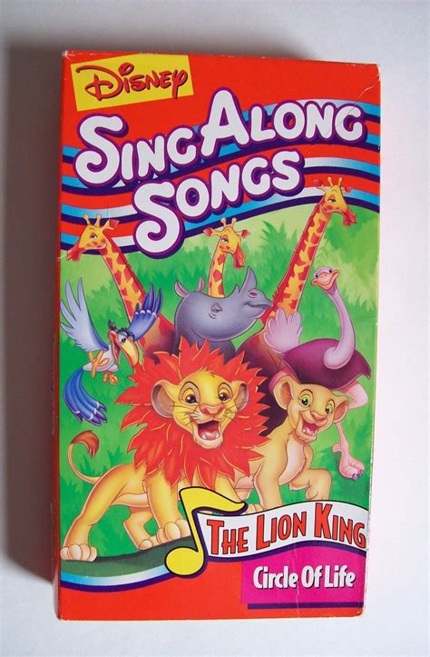 Lot Of Disney Sing Along Songs Vhs Circle Of Life Colors Of The The Best Porn Website