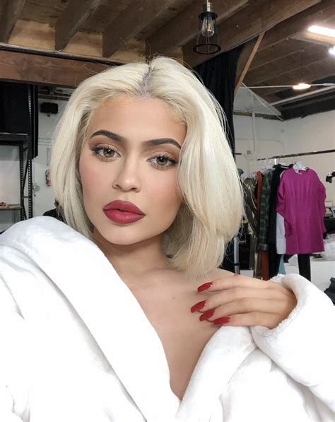 kylie jenner blonde hair photos lynwood eddy