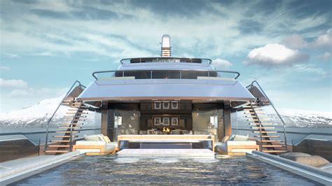 Telex 65m Motor Yacht Concept By Bannenberg And Rowell — Yacht Charter