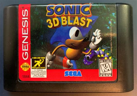 Sonic 3d Blast Sega Genesis 1996 For Sale Online Ebay
