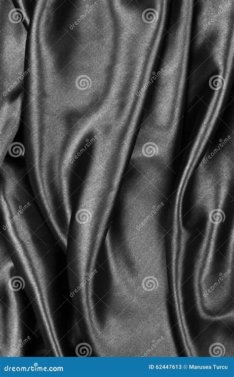 Black Satin Background Stock Image Image Of Design Shiny 62447613