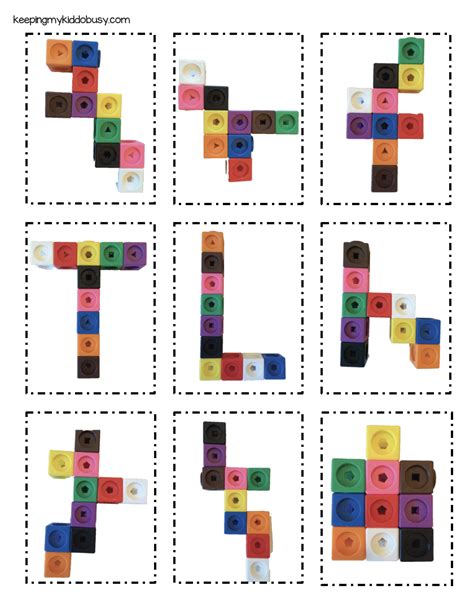 12 X Unifix Pattern Cards And 100 Simfit Unifix Maths Cubes Teaching