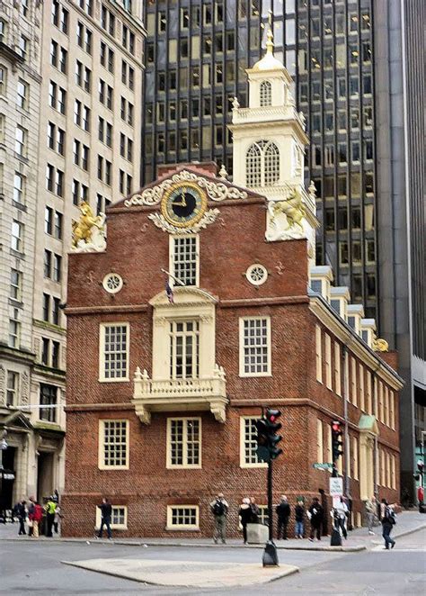 The Old State House Boston Freedom Trail Boston Boston Vacation In