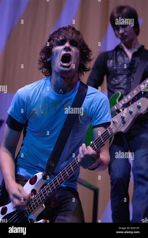Tyson Ritter All American Rejects Perform Hi Res Stock Photography And