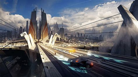 Hd Wallpaper Future City Futuristic City Futuristic City