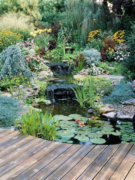 Small Waterfall Pond Landscaping For Backyard Decor Ideas Ponds