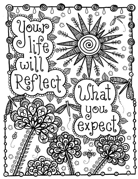 By coloring the free coloring pages, find your favorite quote. Pin on DOODLE EASY DOODLES NO PATTERN