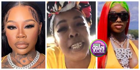 sukihana and sexyy red clap back at washed up hag khia over comparison diss she has 172 teeth