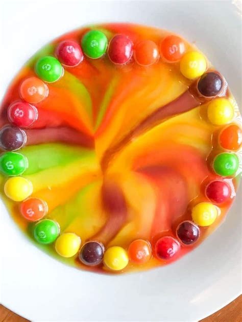 Super Cool Science Project With Skittles For Kids Of All Ages In 2022