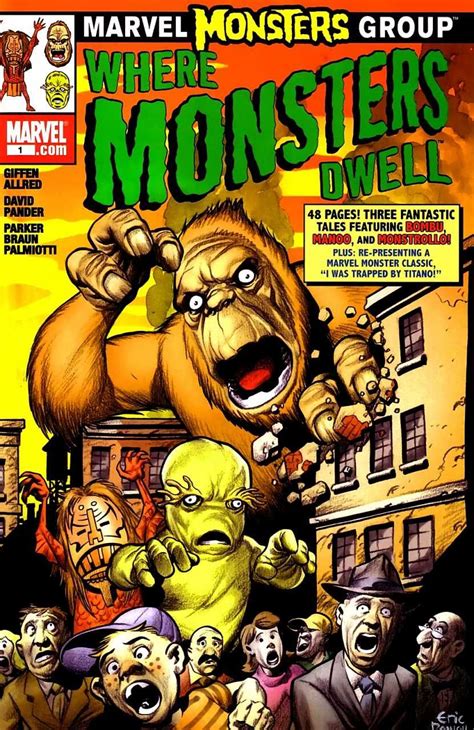 Marvel Monsters Where Monsters Dwell By Eric Powell Comic Strips