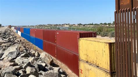 Arizona Agrees To Remove Shipping Container Barricade From Gaps In