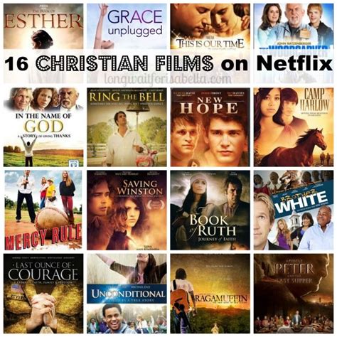 Here are the 25 best movies to watch right while netflix remains far and away the most popular streaming subscription service out there, it's fair to say that their selection of movies isn't quite what it. 16 Christian Films on Netflix | Christian films, Films on ...