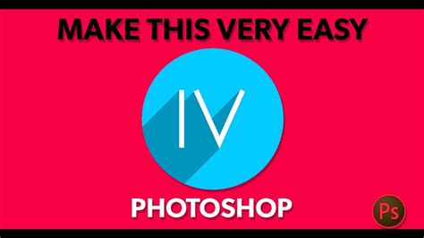 Hindi How To Design Logo In Photoshop Beginner Tutorial Iv Tech