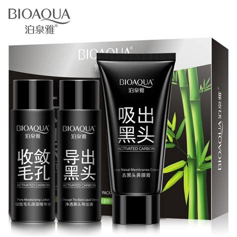 Bamboo Charcoal Black Face Mask Bioaqua Skincare