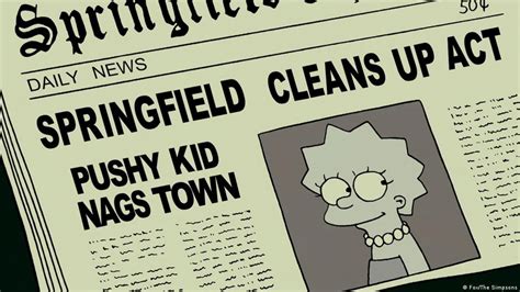 Celebrating 30 Years Of Lisa Simpson′s Environmental Activism Environment All Topics From