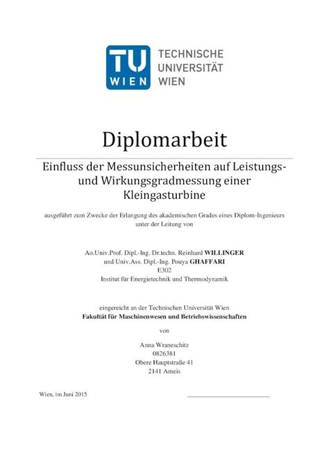 PDF Diplomarbeit TU Wien Nach Dem Vorbild Der Abnahmeregelungen