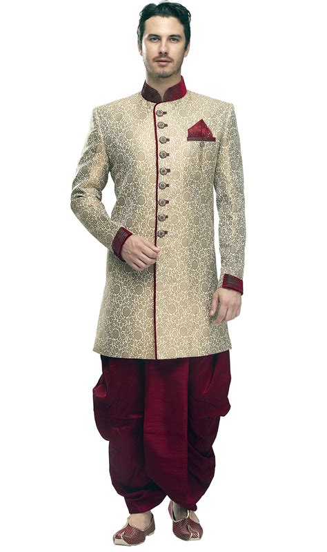 India Fashion Men Indian Groom Wear Sherwani For Men Wedding