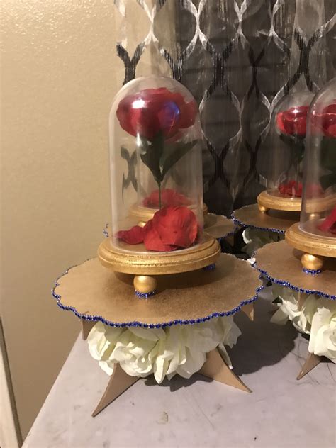 Beauty And The Beast Centerpiece Rose Beauty And The Beast
