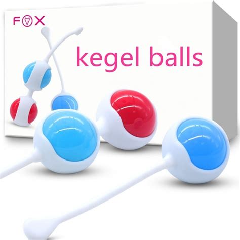 Fox Safe Silicone Kegel Balls Ben Wa Balls Vagina Tighten Exercise Vibrator Adult Sex Toys For
