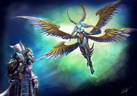Howling Eye/ Garuda / FFXIV by liark2z.deviantart.com on @DeviantArt