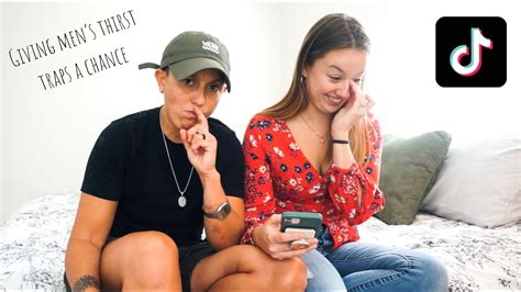 Lesbians React To Mens Thirst Traps Cringy Tiktoks Youtube