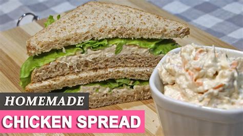 HOMEMADE CHICKEN SANDWICH SPREAD HUNGRY MOM COOKING YouTube