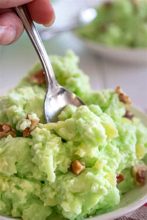 She loved jello salads and always made two different varieties for family thanksgiving gatherings. Green Jello Salad with cream cheese and pineapple! This ...