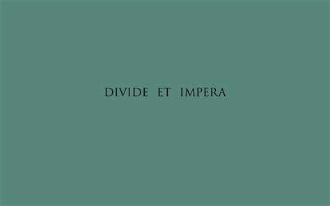 Divide Et Impera By Epicuro On Deviantart