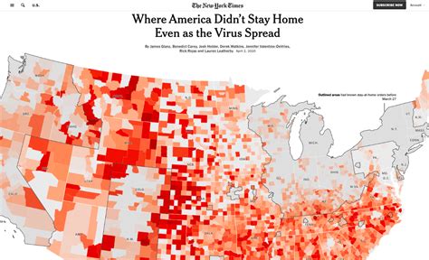 Where America Didnt Stay Home Even As The Virus Spread Community Commons