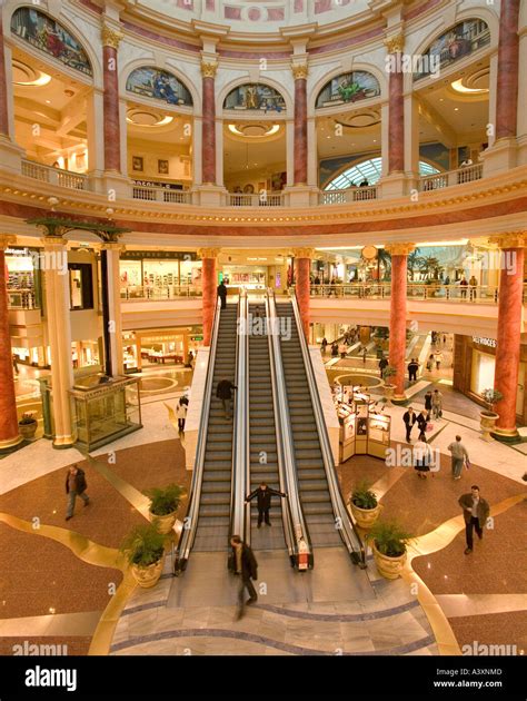 Inside The Trafford Centre Shopping Complex Manchester Uk Stock Photo