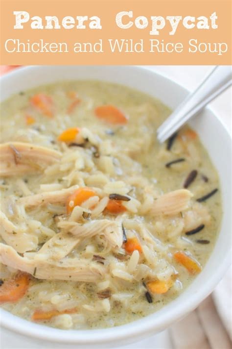 27 · 60 minutes · copycat panera chicken & wild rice soup is simple, hearty, creamy, & tastes just like my favorite soup at panera! Chicken and Wild Rice Soup (Panera Copycat) - Fake Ginger ...