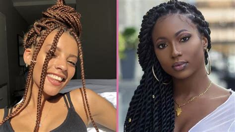 Box Braids Hairstyles Compilation 💖😍 Youtube