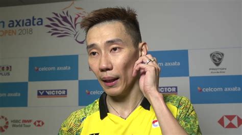 He just didn't know how wrong. Lee Chong Wei - The Champion | Malaysia Open 2018 - YouTube
