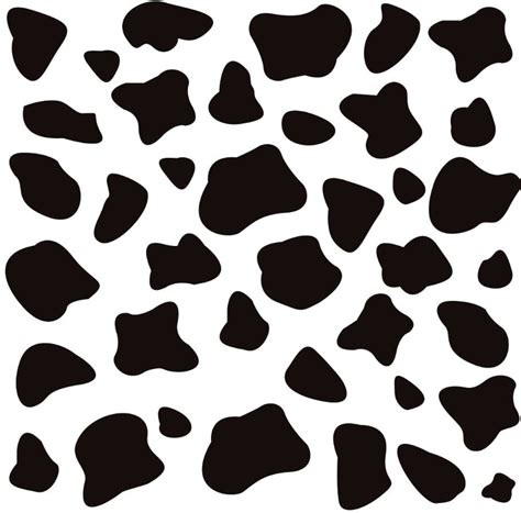 Cow Pattern Svg Cow Print Svg Animal Print  Png Dxf Etsy
