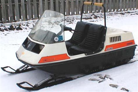 1973 Skidoo Elite Side By Side Vintage Snowmobile Kensington Pei