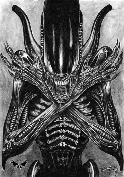 I Admire Its Purity Alien Artwork Alien Creatures Giger Alien