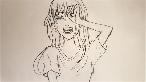 How To Draw Anime Girl Crying V Anime C G I Ang Kh C Art