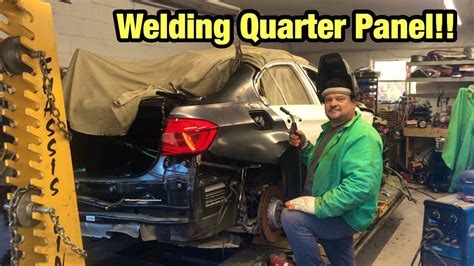 Or simply copart is a global provider of online vehicle auction and remarketing services to automotive resellers such as insurance, rental car, fleet and finance companies in 11 countries: Rebuilding A Totaled Wrecked 2018 Bmw M3 From Copart Salvage Auction Welding Quarter Panel - YouTube