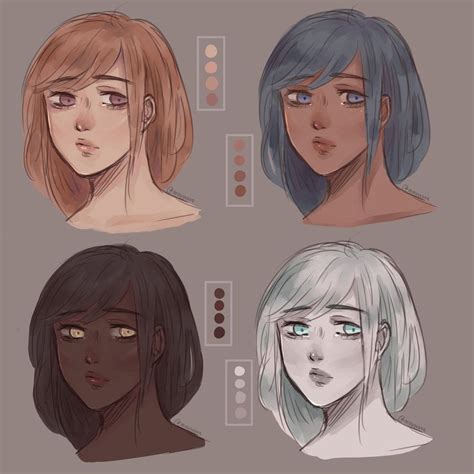 Skin Color Practice By Bearyrare Drawing Howtodraw Drawingtutorial