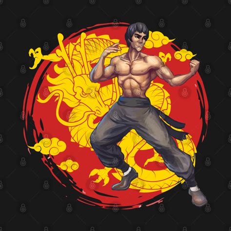 Dragon Lee Bruce Lee Long Sleeve T Shirt Teepublic