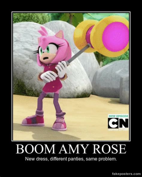 Boom Amy Rose Sonic Boom Know Your Meme