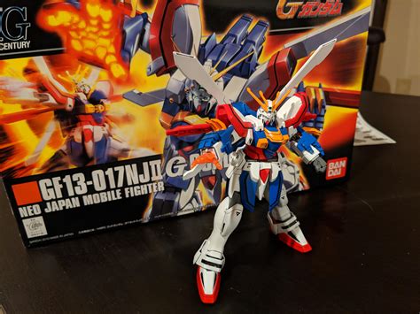 Fully Painted Hgfc G Gundam Rgunpla