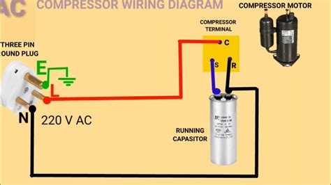 AC Compressor Wiring Diagram Compressor Wiring Diagram YouTube